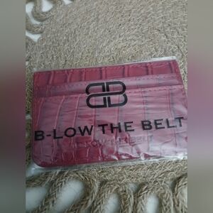 NWT BELOW THE BELT CROC CARD CASE